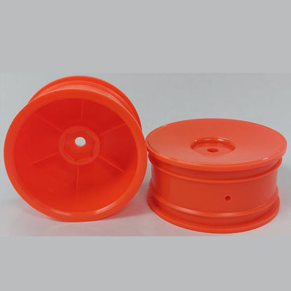 1222370 | RM-XR-052-O-SOL (5 Pcs) --- RC Car Rims Hobby - Rim Colour Fluro Orange Solid Tenth Scale - Plastic Rim