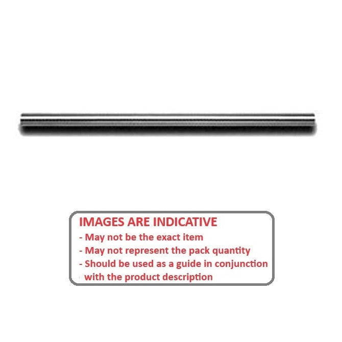 1058805 | DB12RS --- Drill Blanks Rod - 4.763x88.9 mm - High Speed Carbon Steel Drill Rod