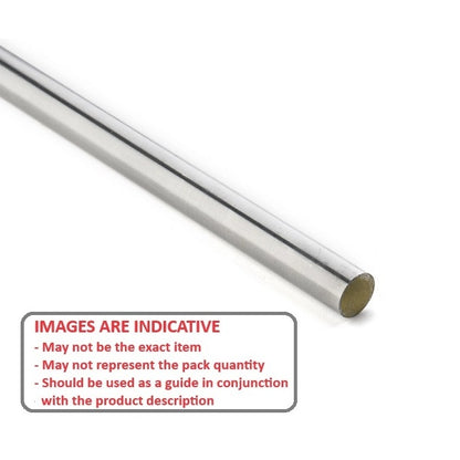 1121567 | 0R-0191-0914-DROH (Each) --- Drill Rod - 19.05x914.4 mm - Tool Steel - AISI 1045 O-1 Oil Hardening