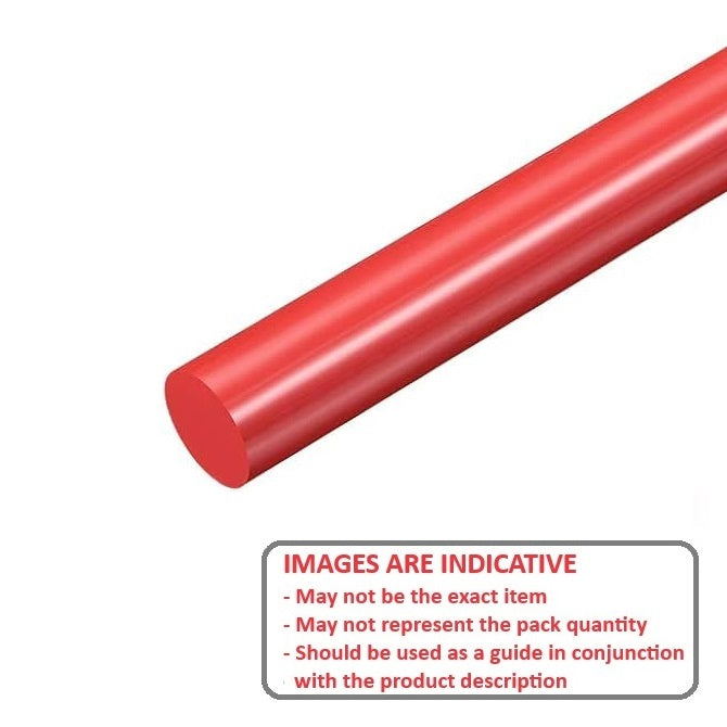 1134741 | 0R-0254-1219-U95R --- Round Rod - 25.4x1219 mm  - Urethane 95A