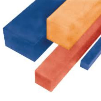 1134727 | 4R-0254-1219-U90B --- Square Bar Rod - 25.4 mm - 1219 - Polyurethane 90A
