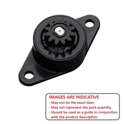 1059856 | DR-0050-B --- Rotary Dampers - 5.0 - +/- 1.0 - Ncm Bi-directional 50 RPM 5.0 to 15.0 Ncm