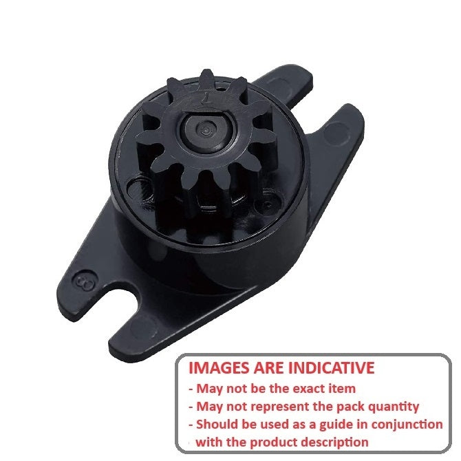 1043653 | DR-0030-B-N --- Rotary Dampers - 3.0 - +/- 0.8 - Ncm Bi-directional 50 RPM 2.0 to 3.0 Ncm