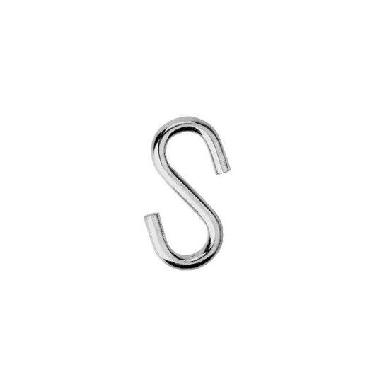 S Shape Steel Hooks - 2.667x25.4x7.938 mm