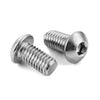 Button Screws - M5 - 5x0.8mm - 10 mm - 316 Stainless Socket