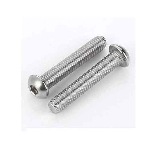 Button Screws - M2 - 2x0.4mm - 16 mm - 304 Stainless Socket