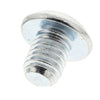 Button Screws - M6 - 6x1mm - 10 mm - Zinc Plated Steel Socket