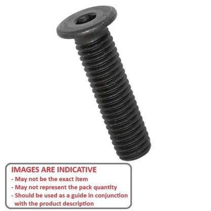 1041764 | SC025M-005-ULH-SKT-C (50 Pcs) --- Ultra Low Head Screws - M2.5 - 2.5x0.45mm - 5 mm - Alloy Steel - Phosphate Treatment Socket Screw