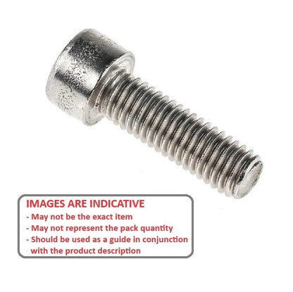 1038110 | SC016M-006-C-SK-S4 (20 Pcs) --- Socket Cap Screws - M1.6 - 1.6x0.35mm - 6 mm - 304 Stainless