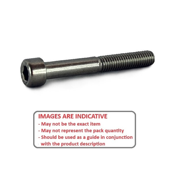 1037794 | SC015F-016-C-SK-S4 (10 Pcs) --- Socket Cap Screws - 0-80 UNF - 1.52mm - 15.9 mm - 304 Stainless