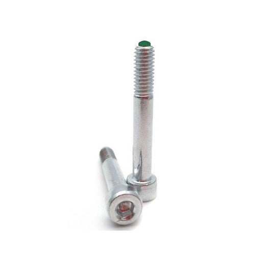 Cap Tipped Screws - 4-40 UNC - 2.85mm - 6.4x1.6 mm Socket - Stainless Steel 304 Similar to A2, 18-8 HRB80