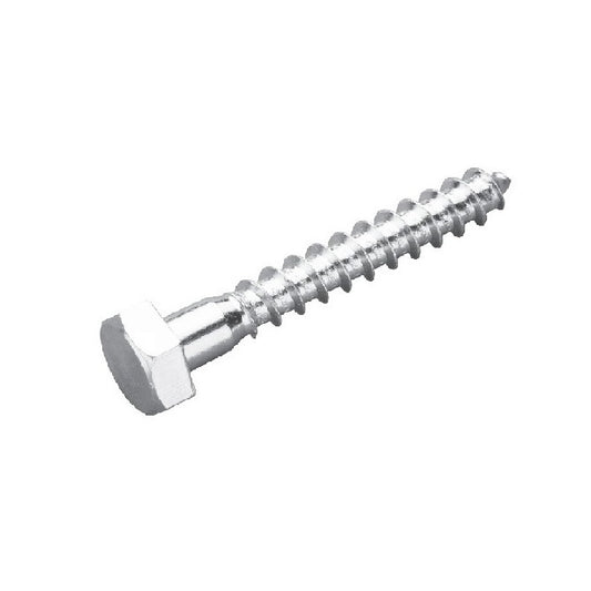 Coach Screws - M6 - 6x1mm - - 100 mm  - Stainless Steel 316 Similar to A4, 18-10 