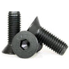 Countersunk Screws - 1/4-28 UNF - 6.35mm - 15.9 mm - High Tensile Steel / Black Oxide Socket