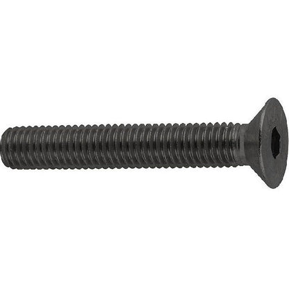 1043137 | SK028C-025-SK-C (50 Pcs) --- Countersunk Screws - 4-40 UNC - 2.85mm - 25.4 mm - High Tensile Steel / Black Oxide Socket Screw
