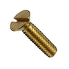 Countersunk Screws - 5/16-18 BSW - 7.94mm - 38.1 mm - Brass Slotted