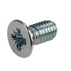 Countersunk Screws - M6 - 6x1mm - 12 mm - Zinc Plated Steel Pozidrive