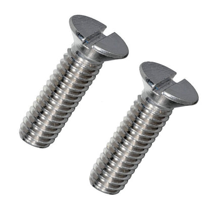 1098600 | SK120M-050-SL-CZ (100 Pcs) --- Countersunk Screws - M12 - 12x1.75mm - 50 mm - Zinc Plated Steel Slotted Screw