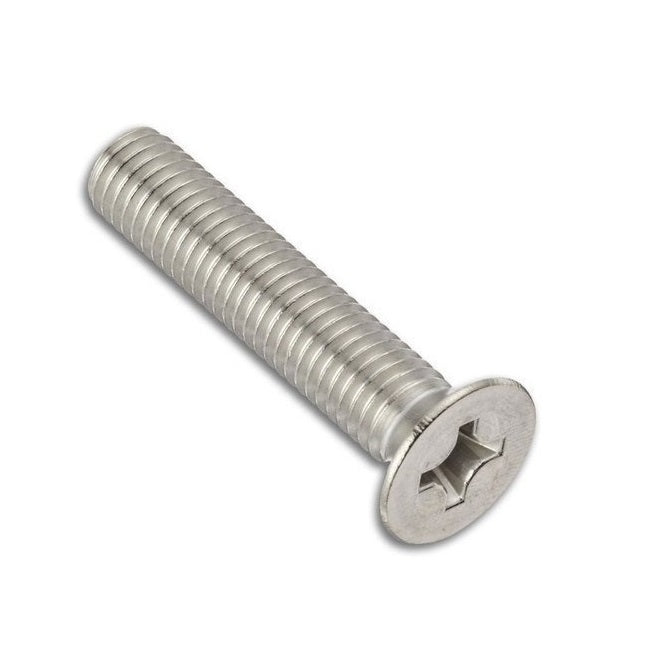 Countersunk Screws - M4 - 4x0.7mm - 12 mm - 304 Stainless Phillips
