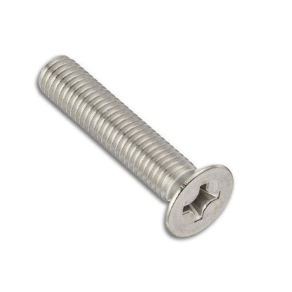 Countersunk Screws - M2 - 2x0.4mm - 8 mm - 304 Stainless Phillips
