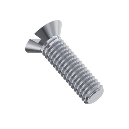 1054870 | SK042C-010-SL-S4 (100 Pcs) --- Countersunk Screws - 8-32 UNC - 4.17mm - 9.5 mm - 304 Stainless Slotted Screw