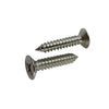 Self Tapping Screws - 4.76x9.5 mm - 10 or 3/16 Countersunk - Stainless Steel 316 Similar to A4, 18-10 
