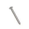 Self Tapping Screws - 4.76x57.2 mm - 10 or 3/16 Countersunk - Stainless Steel 316 Similar to A4, 18-10 
