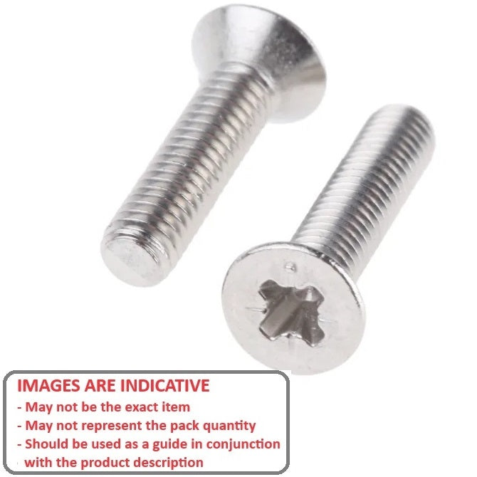 1052929 | SK040M-012-PH-TC2 (5 Pcs) --- Countersunk Screws - M4 - 4x0.7mm - 12 mm - Titanium CP Grade 2 Phillips Screw