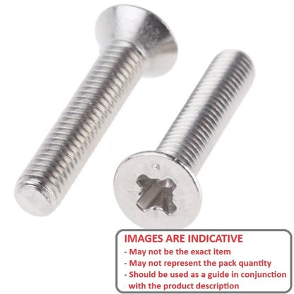1053591 | SK040M-020-PH-TC1 (10 Pcs) --- Countersunk Screws - M4 - 4x0.7mm - 20 mm - Titanium CP Grade 1 Phillips Screw