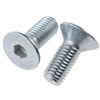 Countersunk Screws - 10-24 UNC - 4.76mm - 6.4 mm - Zinc Plated Steel Socket