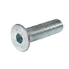 Countersunk Screws - M8 - 8x1.25mm - 25 mm - Zinc Plated Steel Socket