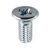Countersunk Screws - 1/8-40 BSW - 3.175mm - 6.4 mm - Zinc Plated Steel Phillips