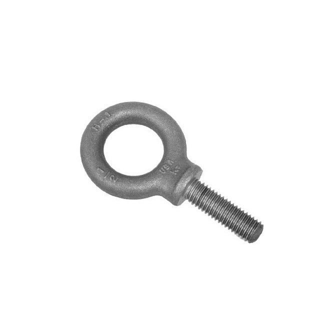 Eye Bolts - Threaded Shank - Shouldered - Carbon Steel - Zinc Plated