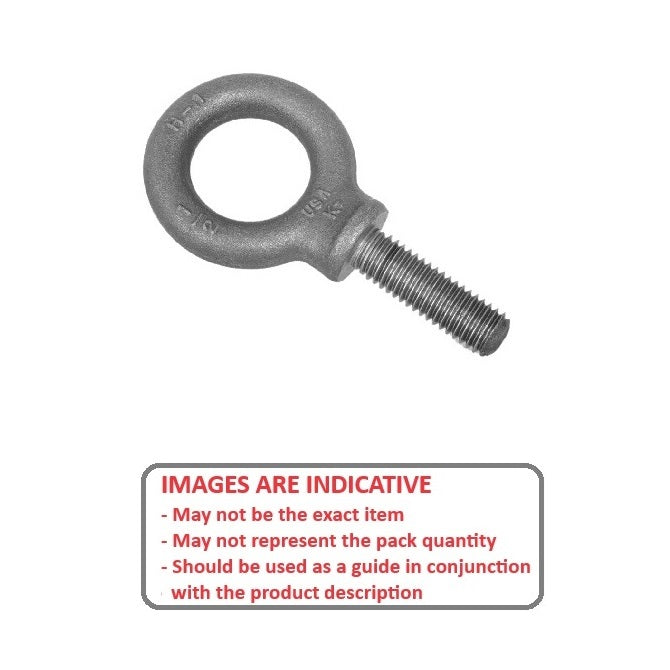1150161 | FS-13RS --- Threaded Shank Eye Bolts - 1.1/2-6 UNC - 38.1mm - 88.9x63.5 mm Shouldered