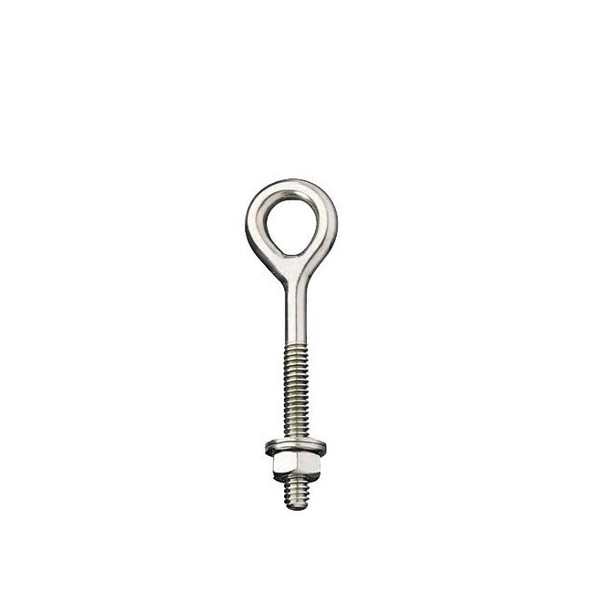 Eye Bolts - Threaded Shank - Plain - Stainless Steel