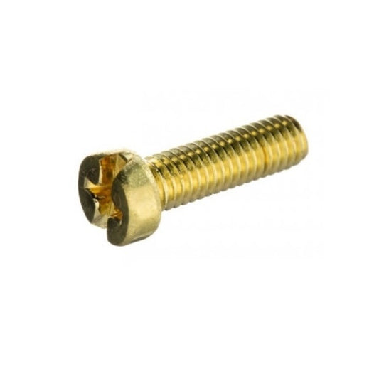 Fillister Head Screws - M3 - 3x0.5mm - 8 mm - Brass Phillips