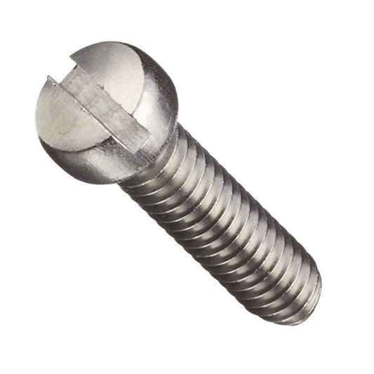 Fillister Head Screws - 2-56 UNC - 2.18mm - 4.8 mm - 304 Stainless Slotted