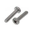 Pan Head Screws - M4 - 4x0.7mm - 10 mm - Titanium CP Grade 1 Phillips