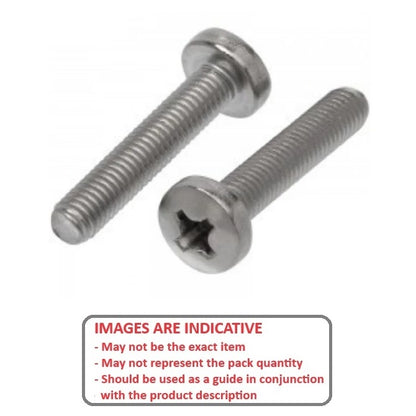 1073162 | SC064C-051-P-PH-A (5 Pcs) --- Pan Head Screws - 1/4-20 UNC - 6.35mm - 50.8 mm - Aluminium Screw
