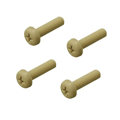 1039018 | SC020M-004-P-PH-PK (8 Pcs) --- Pan Head Screws - M2 - 2x0.4mm - 4 mm - PEEK Phillips Screw