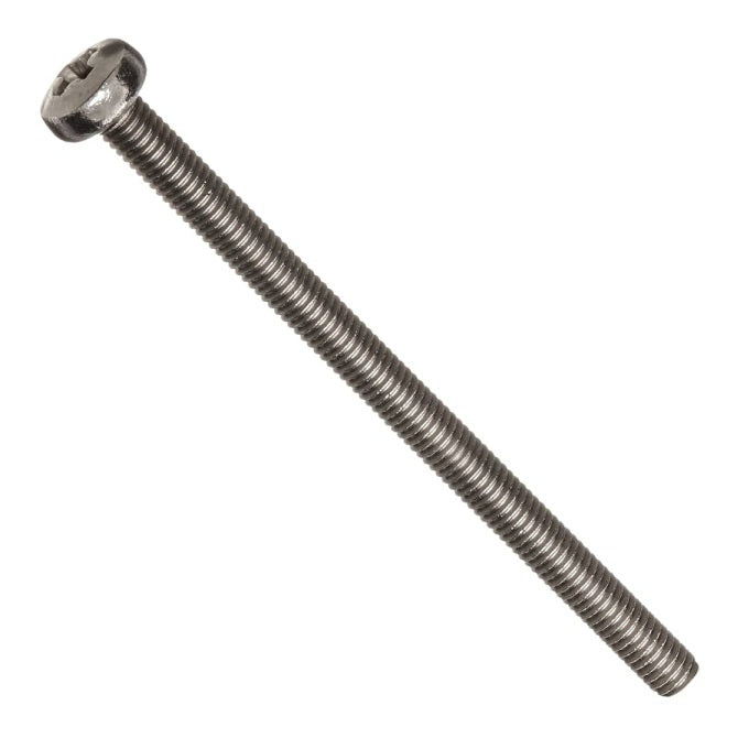 1050289 | SC035C-045-P-PH-S6 (PK-25) --- Pan Head Screws - 6-32 UNC - 3.5mm - 44.5 mm - 316 Stainless Phillips Screw