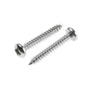 Self Tapping Screws - 4.76x88.9 mm - 10 or 3/16 Pan Head - Stainless Steel 316 Similar to A4, 18-10 