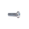Pan Head Screws - M6 - 6x1mm - 12 mm - Zinc Plated Steel Pozidrive Steel