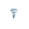 Pan Head Screws - M6 - 6x1mm - 16 mm - Zinc Plated Steel Slotted