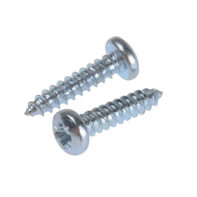 Screws - Self Tapping - Pan Head - Zinc Plated