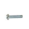 Round Head Screws - 1/4-20 BSW - 6.35mm - 25.4 mm - Zinc Plated Steel 