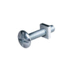Roof Bolt Screws - 1/4-20 BSW - 6.35mm - 63.5 mm - Zinc Plated Steel 