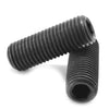 Standard Cup Point Socket Set Screws - 1/2-20 UNF - 12.7mm - 38.1 mm  Alloy Steel DIN916 - Carbon Steel - Hardened GD14.9