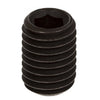 Flat Tip DIN913 Socket Set Screws - M3 - 3x0.5mm - 6 mm  Alloy Steel - Carbon Steel - Hardened