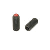 Flat Tip Aligning Socket Set Screws - M8 - 8x1.25mm - 11.9 mm - Aligning Flat Tip  - Carbon Steel with Polyacetal tip