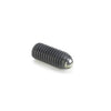 Rolling Ball Tip Socket Set Screws - M5 - 5x0.8mm - 11.6 mm   - Carbon Steel with Carbon Steel HRC 55-60 tip